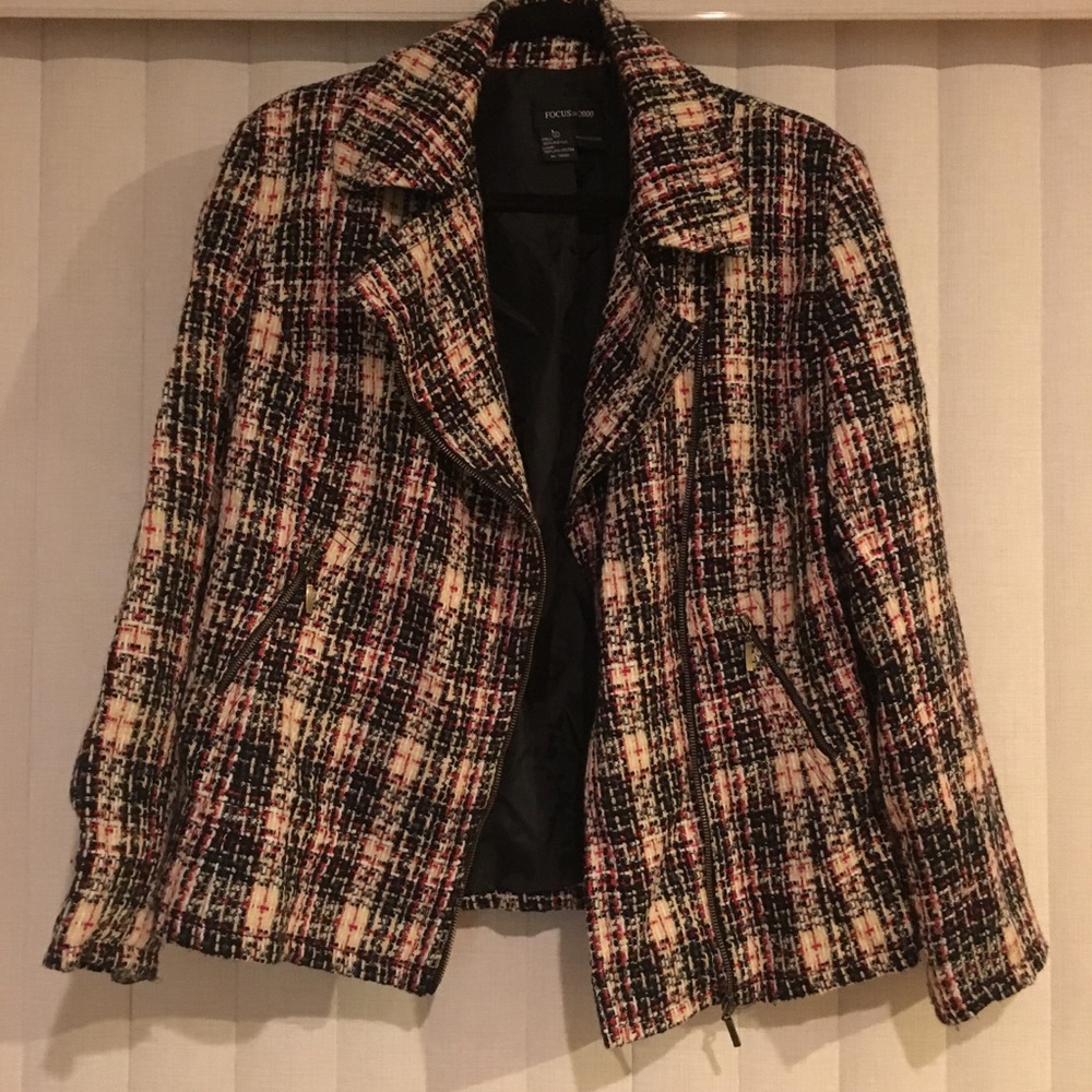 Plaid Blazer